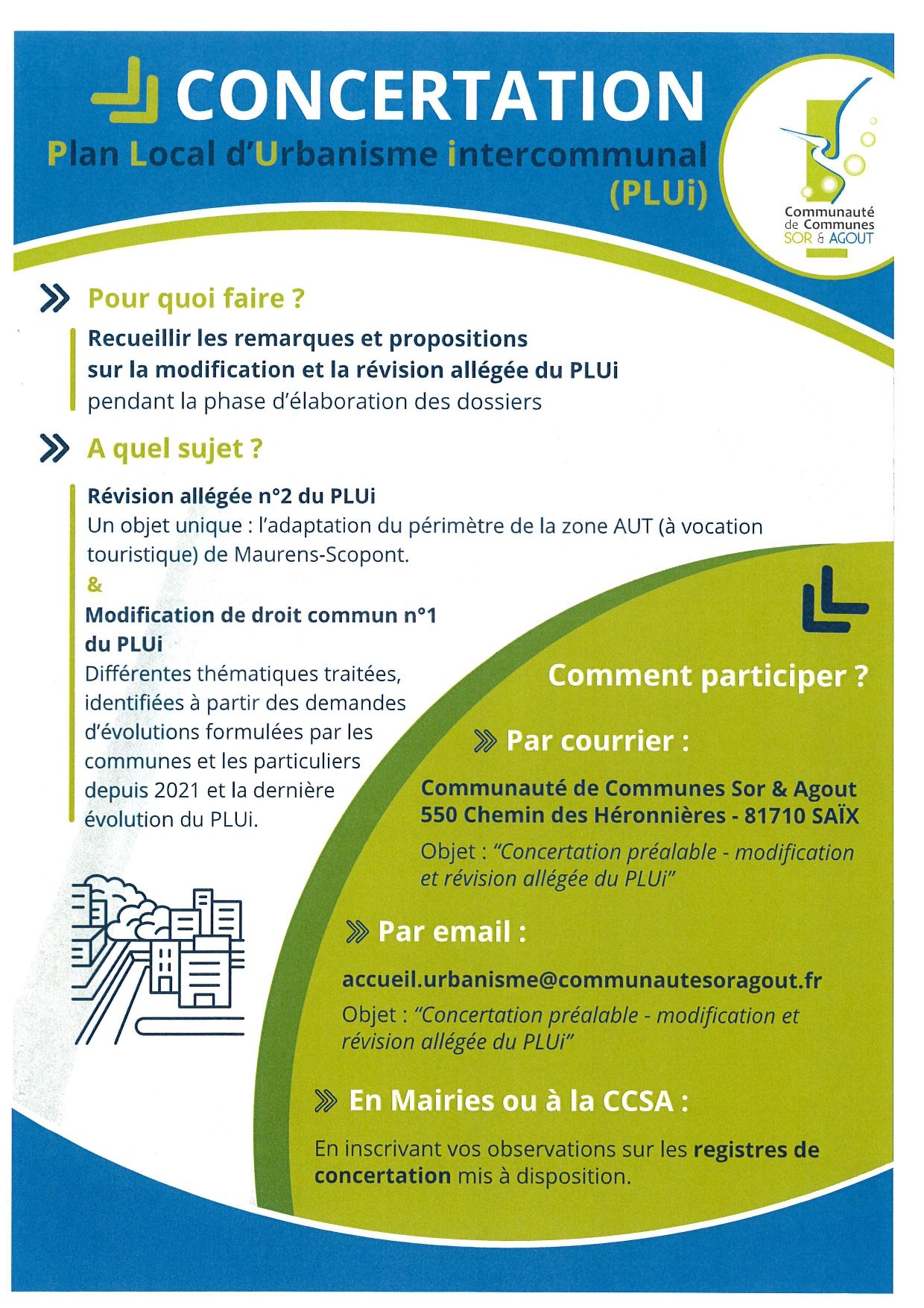 affiche concertation PLUi