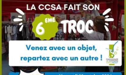 affiche 6ème troc de la CCSA